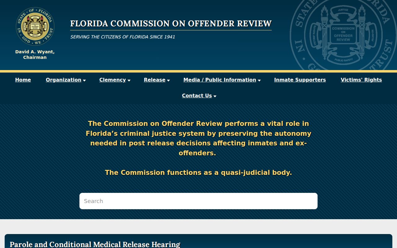 Calhoun County criminal supervision Commission on Offender Review